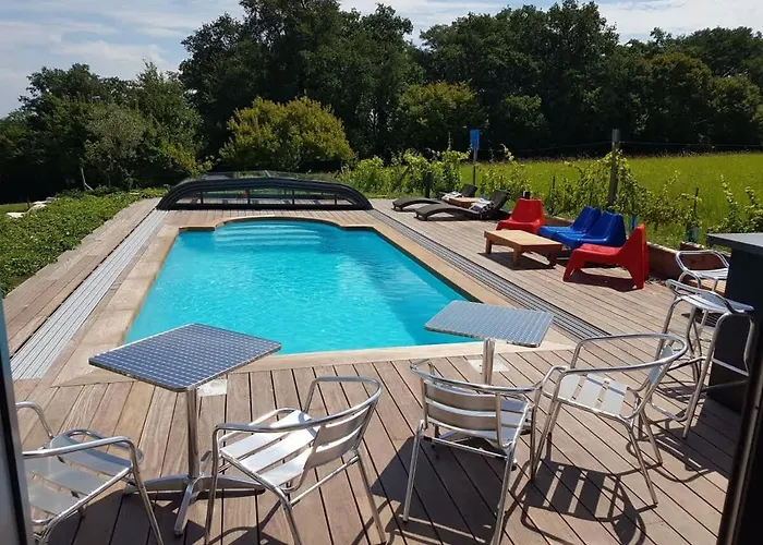 Maison Neuve, Relaxing Countryside Home With Pool Chillac fotorgafie