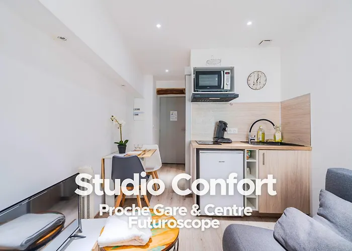 Studio Confort - Proche Gare&Centre - Futuroscope 2 Châtellerault képek