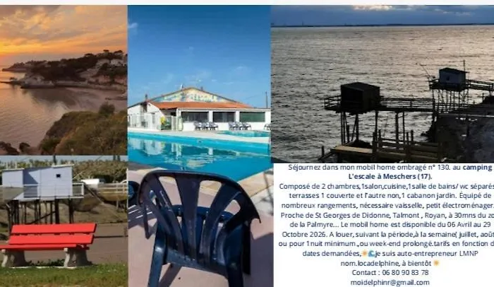 foto di Le 130 Mobile Home A Meschers Sur Gironde Au Camping L'Escale