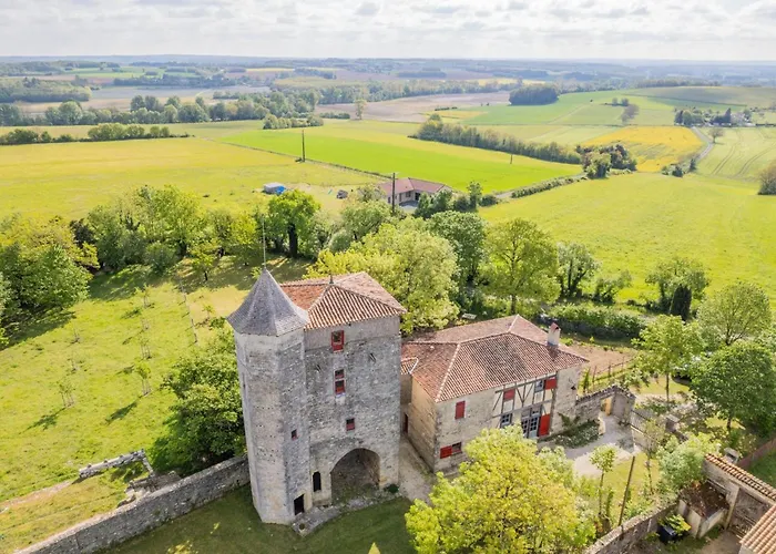 صورة Maison Historique Avec Vue Panoramique - 14 Pers. - Fr-1-653-289 Coulgens